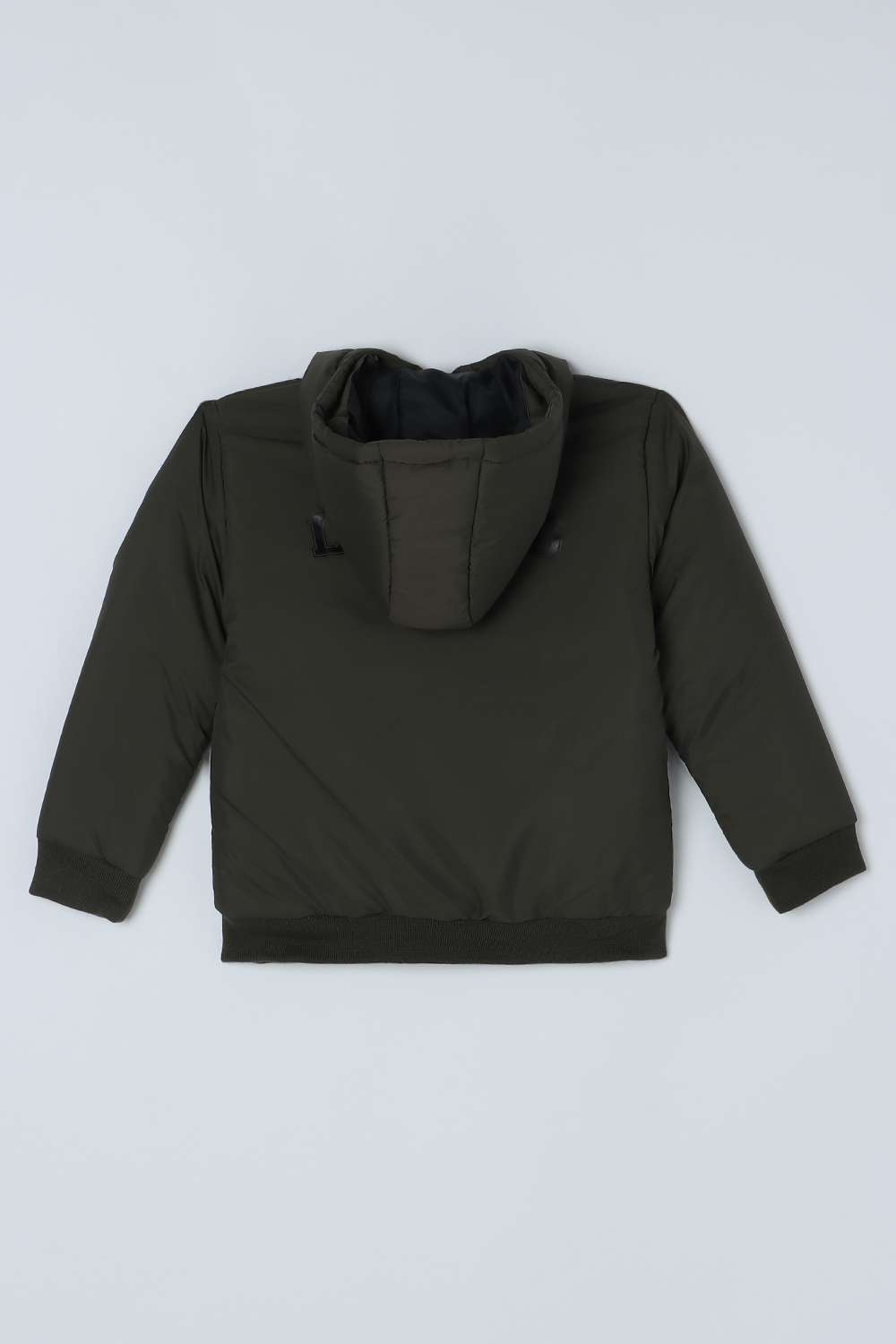 Solid-Polyester-Hooded-Boys-Jacket