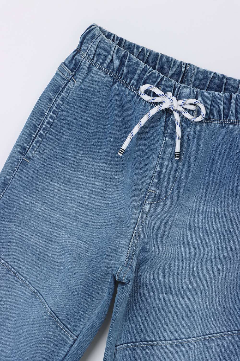Solid-Cotton-Blend-Tapered-Fit-Boys-Jeans