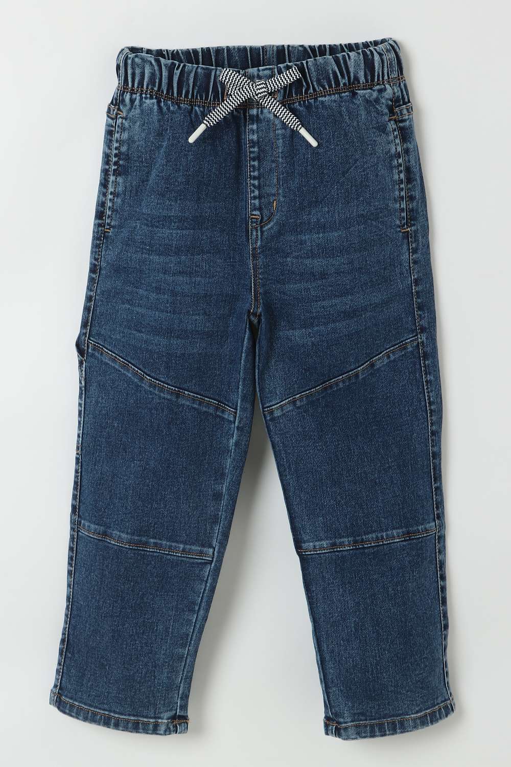 Solid-Denim-Regular-Fit-Boys-Jeans