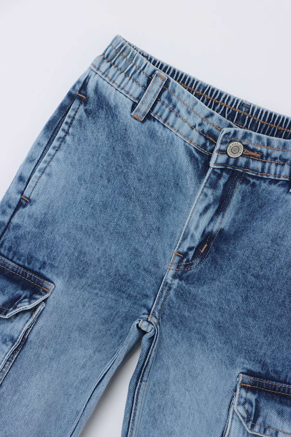 Blended-Fabric-Regular-Fit-Boys-Jeans