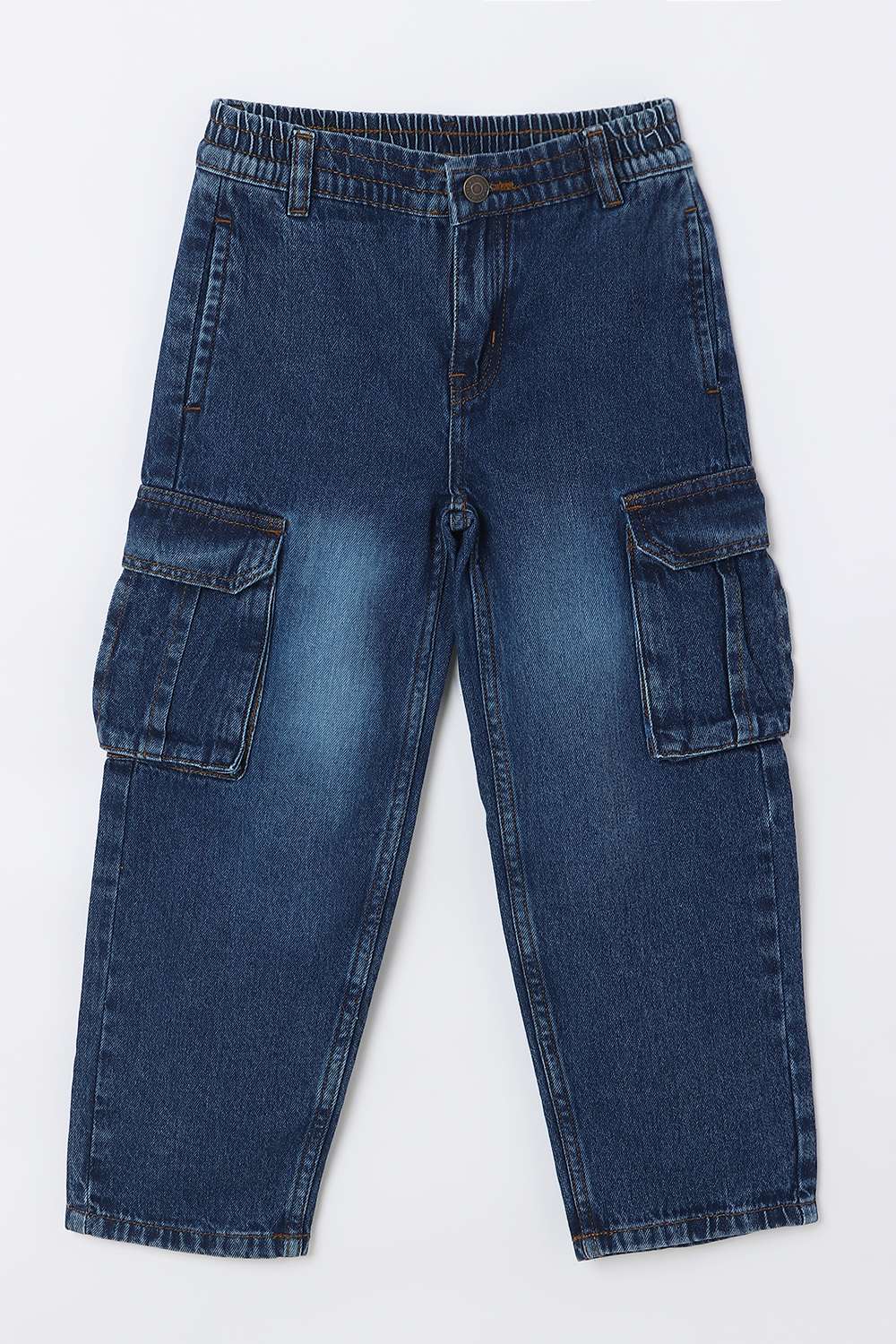 Solid-Cotton-Regular-Fit-Boy-s-Jeans