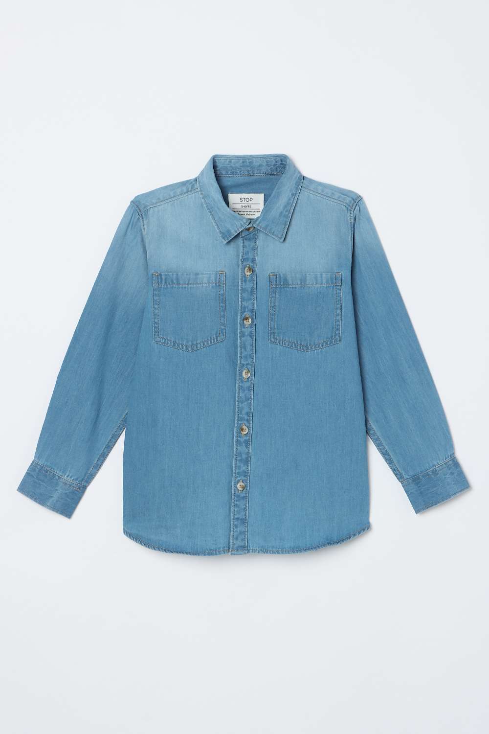 Ombre-Cotton-Round-Neck-Boys-Shirt