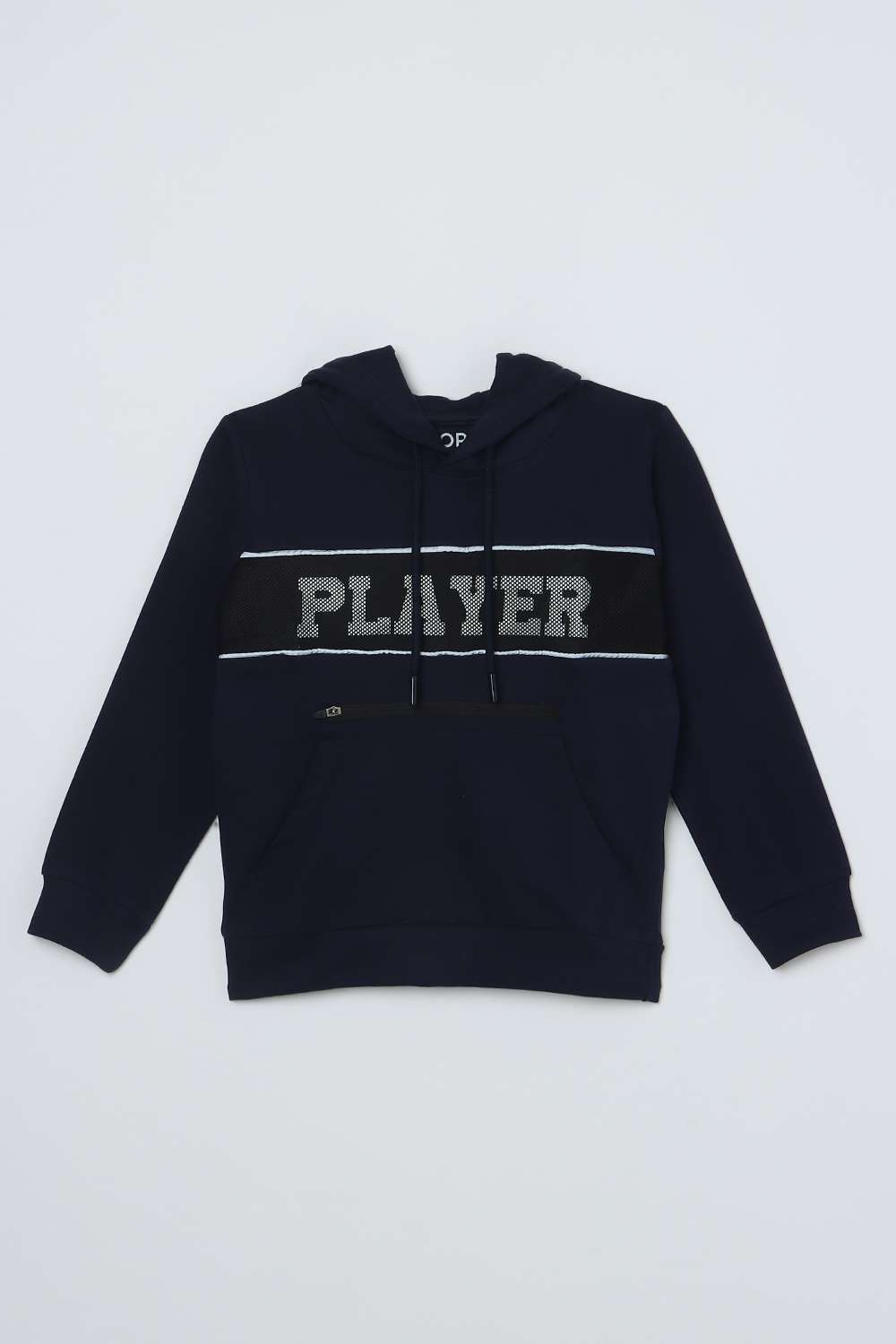 Solid-Blended-Fabric-Hooded-Boys-Sweatshirt