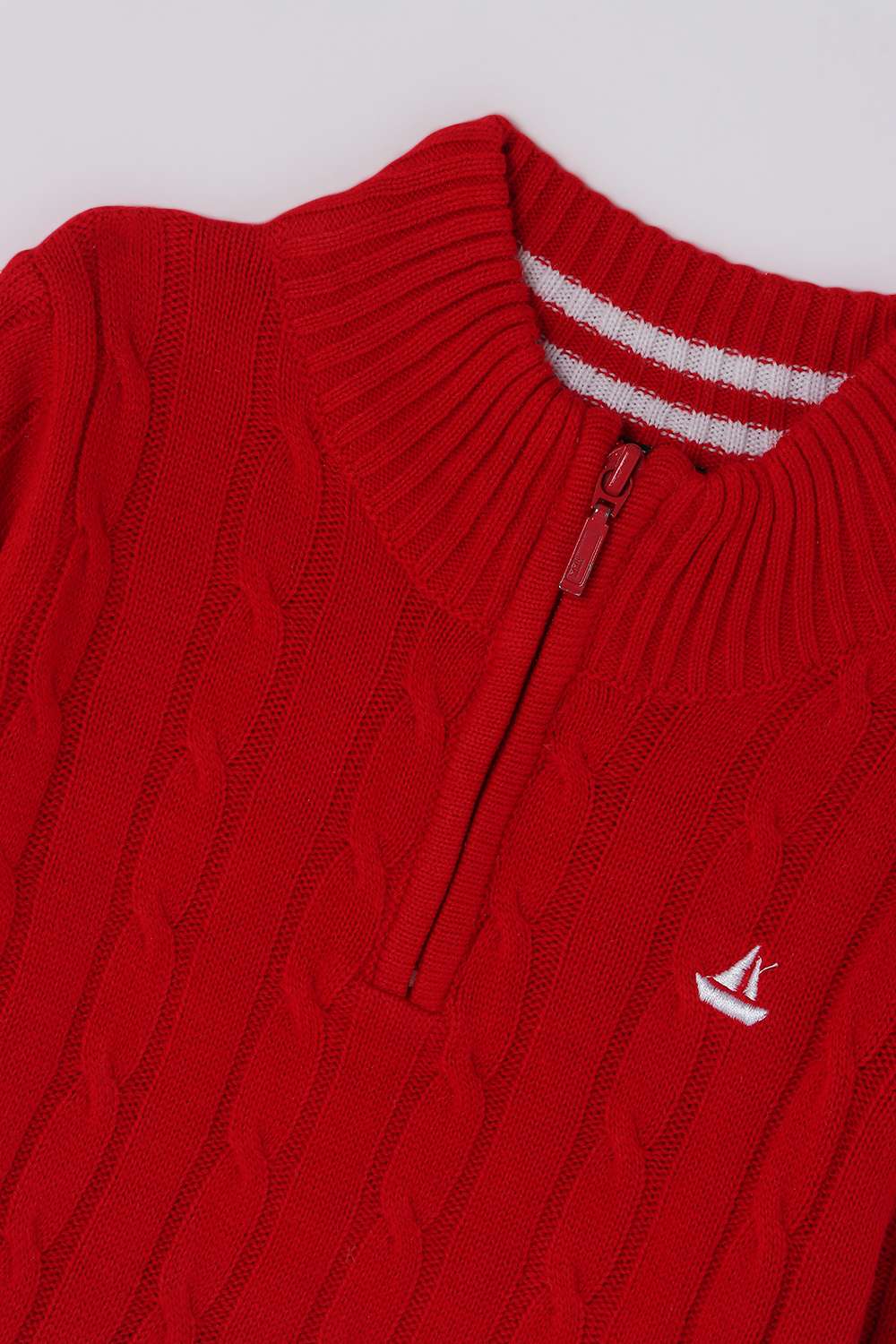 Solid-Acrylic-High-Neck-Boys-Casual-Wear-Sweater