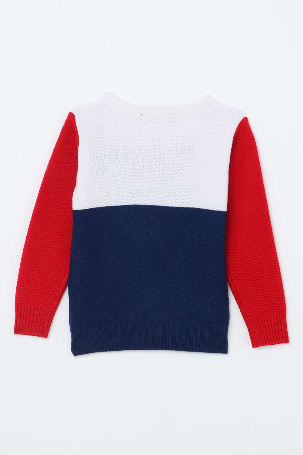 Color-Block-Acrylic-Round-Neck-Boys-Sweater