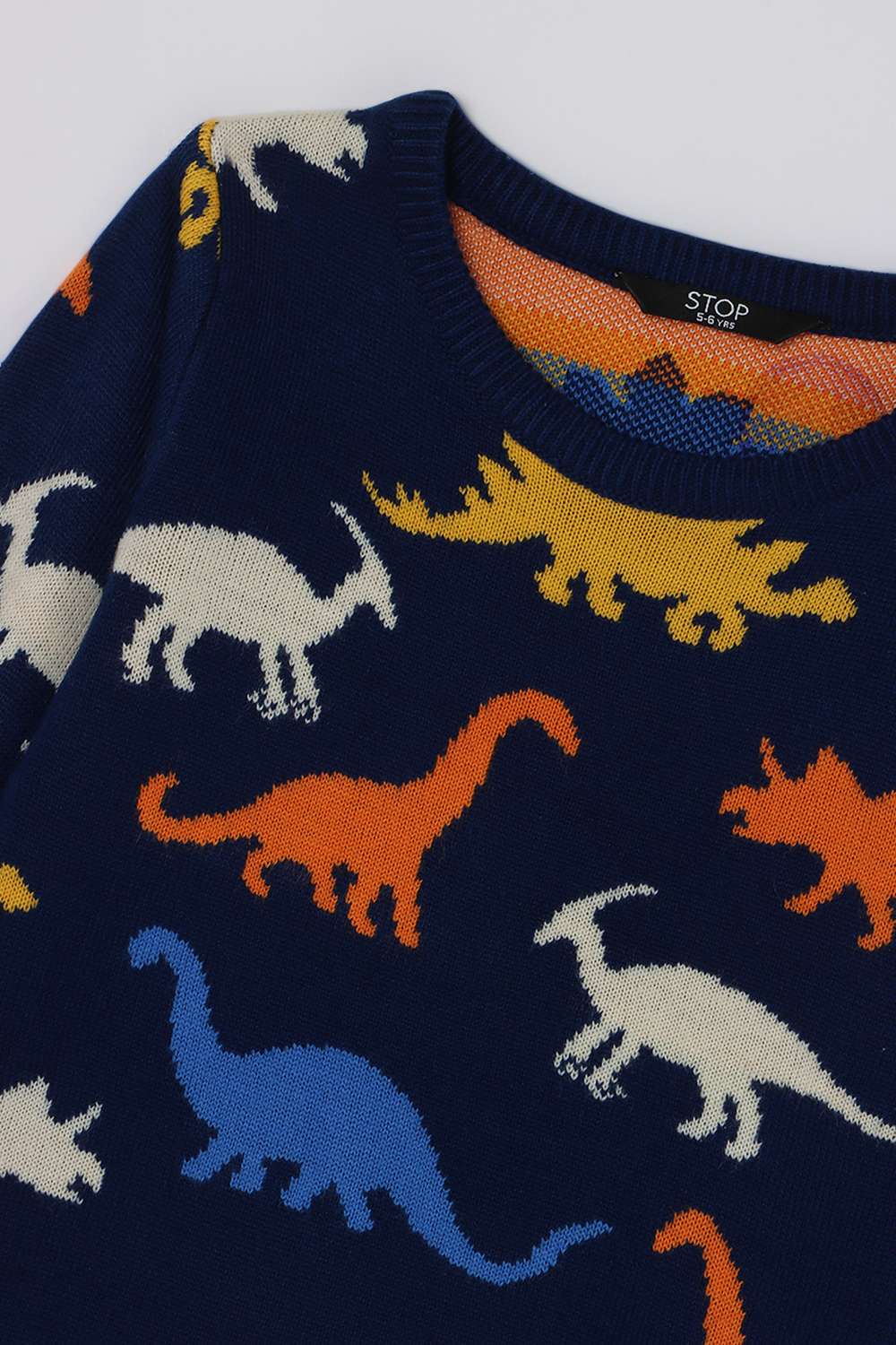 Printed-Acrylic-Round-Neck-Boys-Sweater