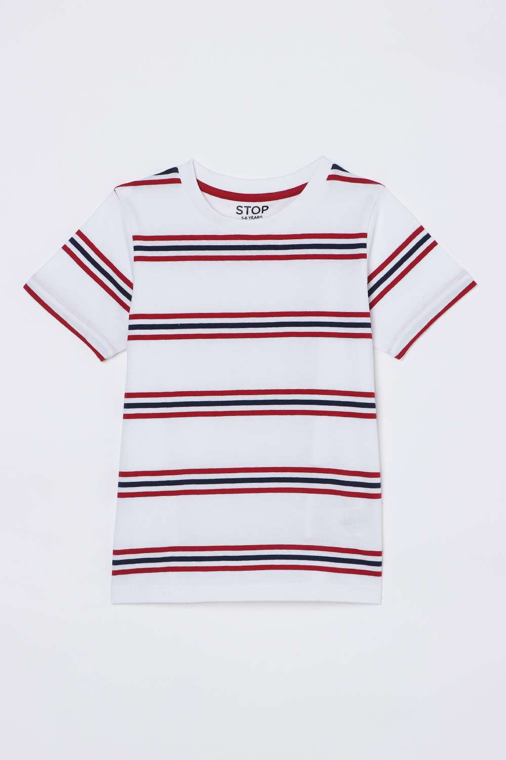 Stripes-Cotton-Round-Neck-Boys-T-Shirt