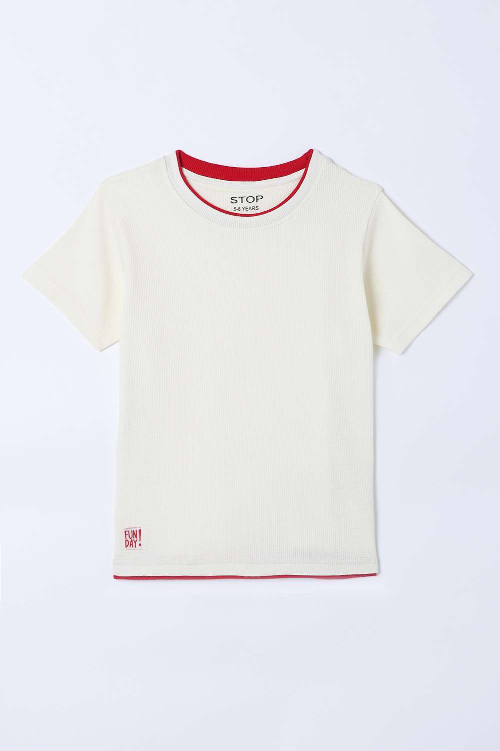 Solid-Cotton-Round-Neck-Boys-T-Shirt
