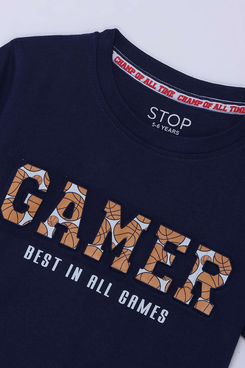 Graphic-Print-Cotton-Round-Neck-Boys-T-Shirt