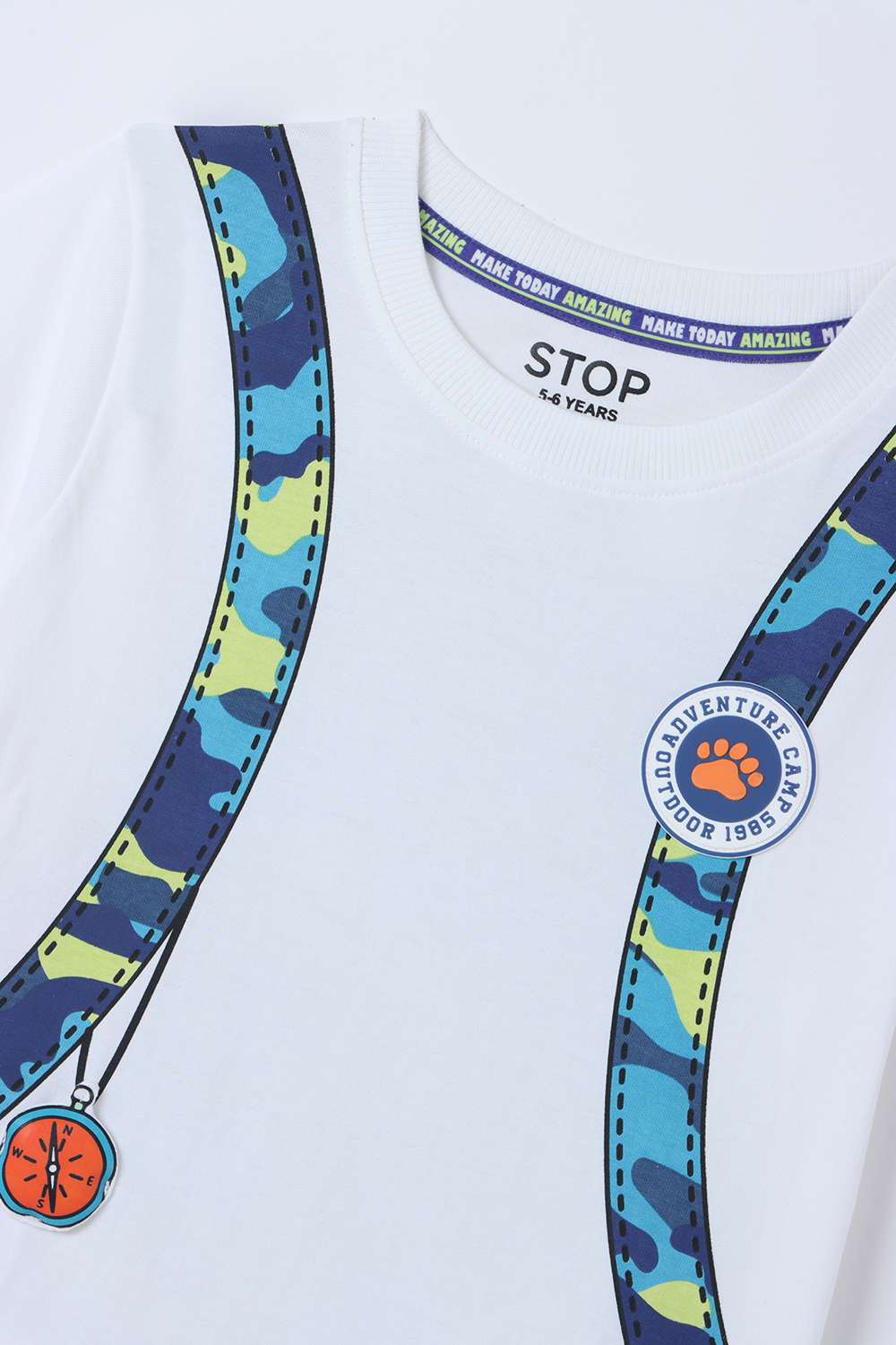 Graphic-Print-Cotton-Round-Neck-Boys-T-Shirt