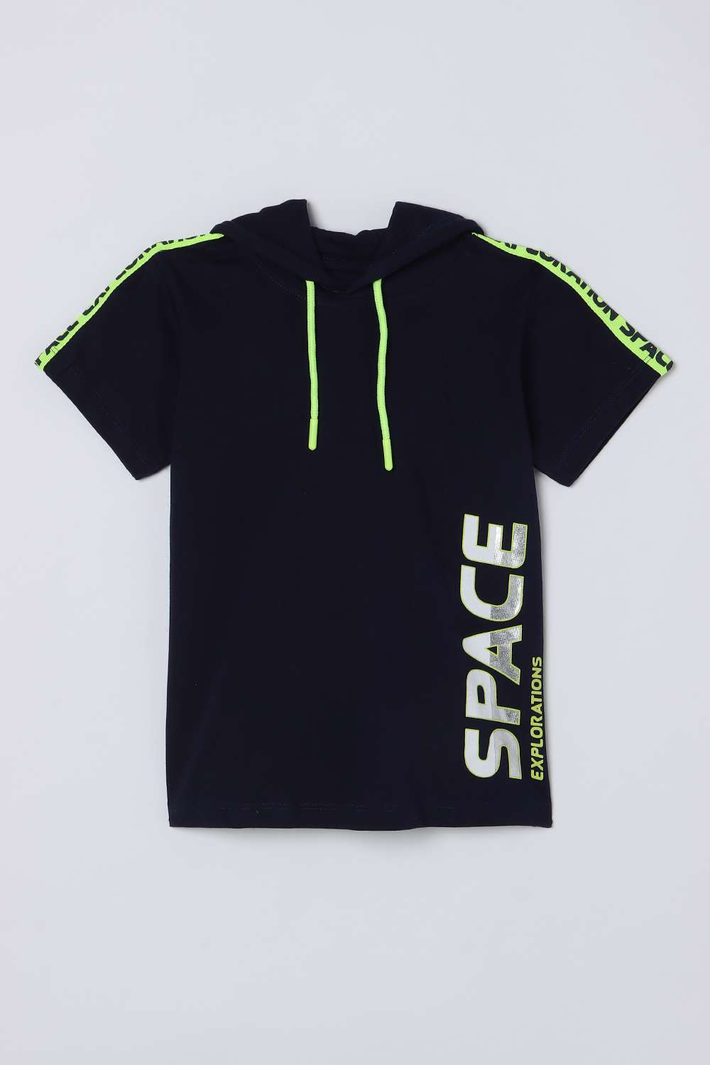 Graphic-Print-Cotton-Hooded-Boys-T-Shirt