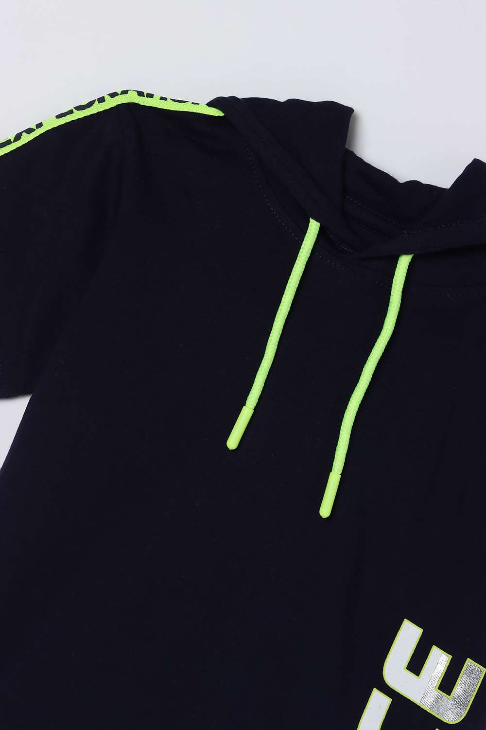 Graphic-Print-Cotton-Hooded-Boys-T-Shirt