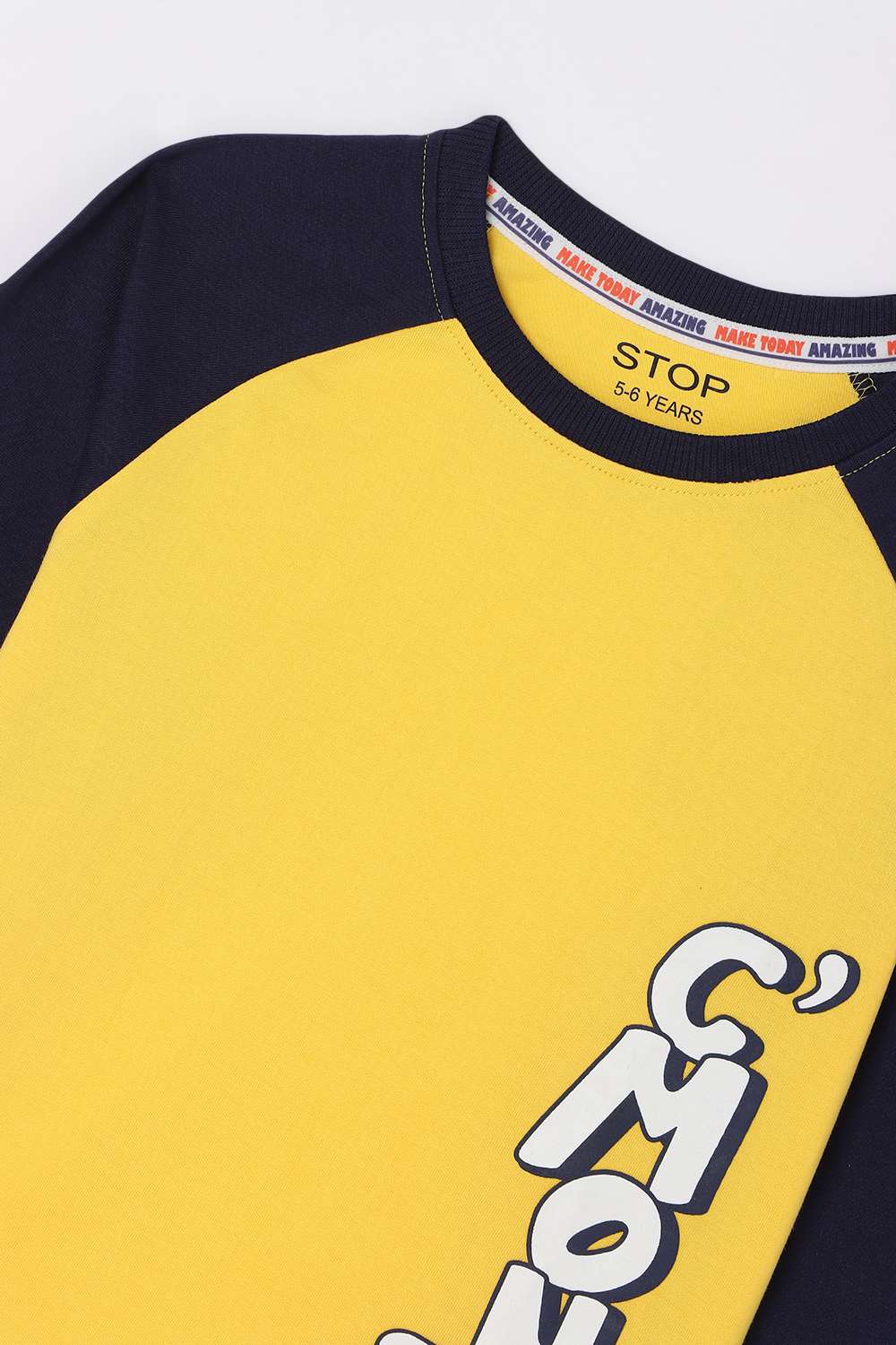 Graphic-Print-Cotton-Round-Neck-Boys-T-Shirt