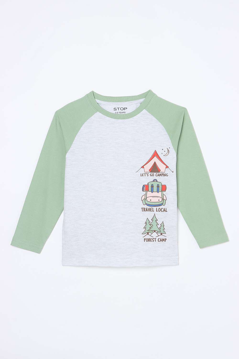 Graphic-Print-Cotton-Round-Neck-Boys-T-Shirt