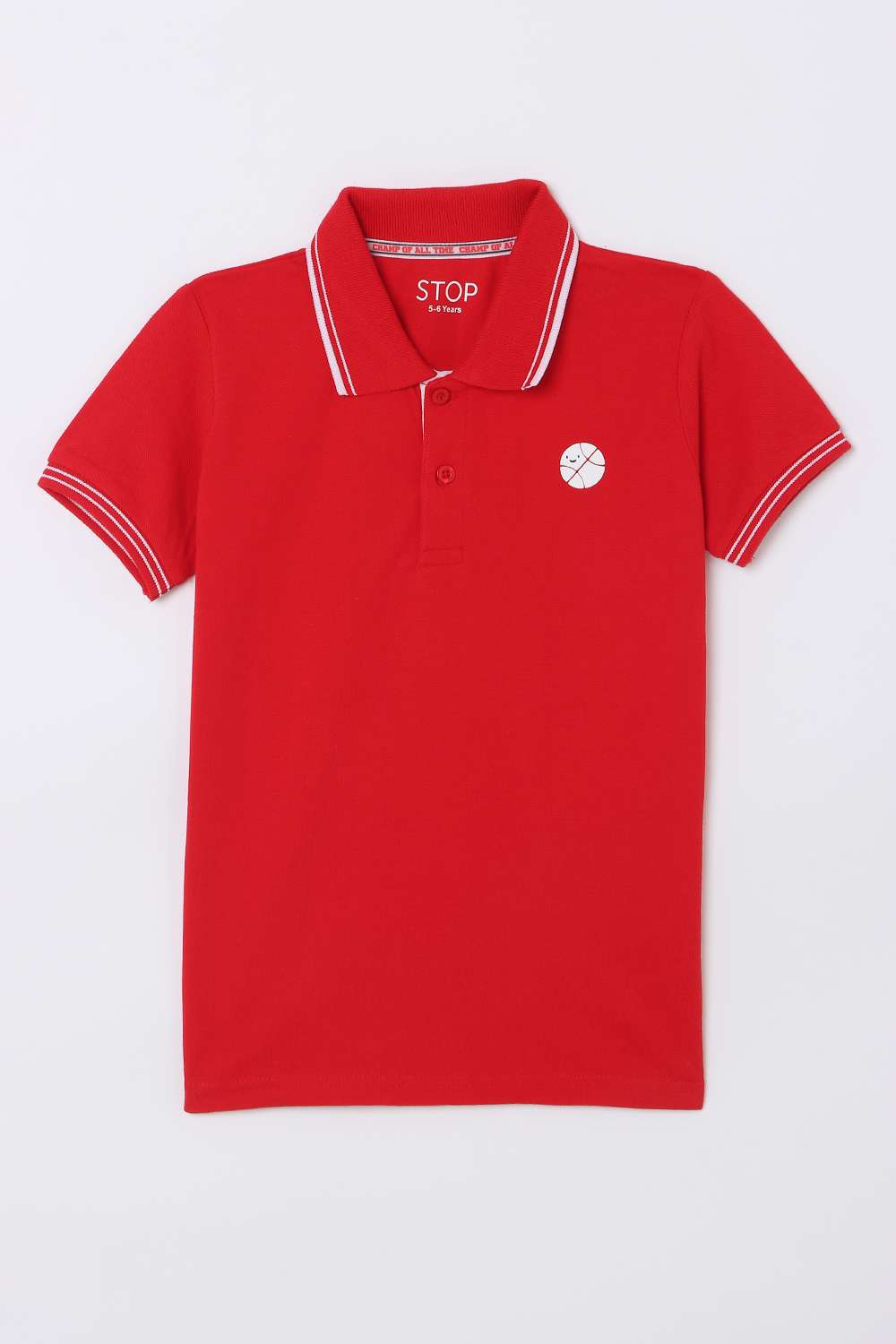 Solid-Cotton-Polo-Boys-T-Shirt