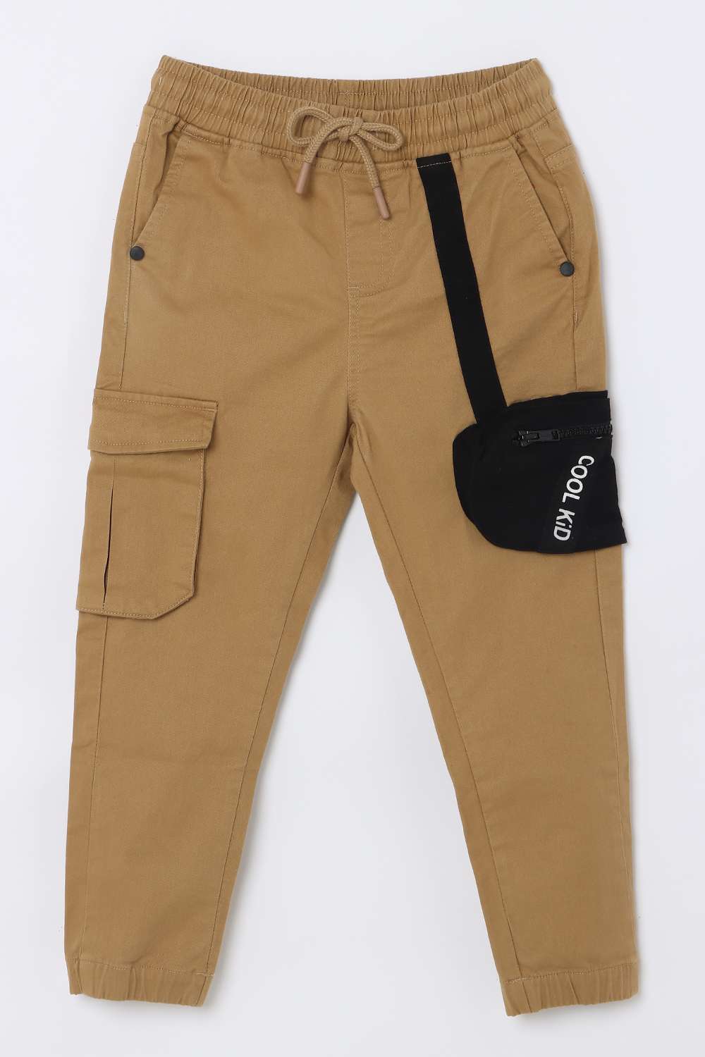 Blended-Fabric-Regular-Fit-Boys-Trousers