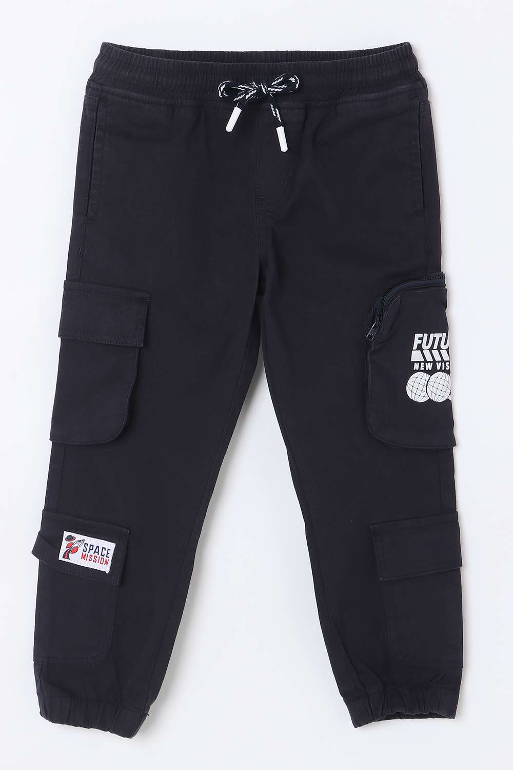 Solid-Cotton-Regular-Fit-Boy-s-Trousers