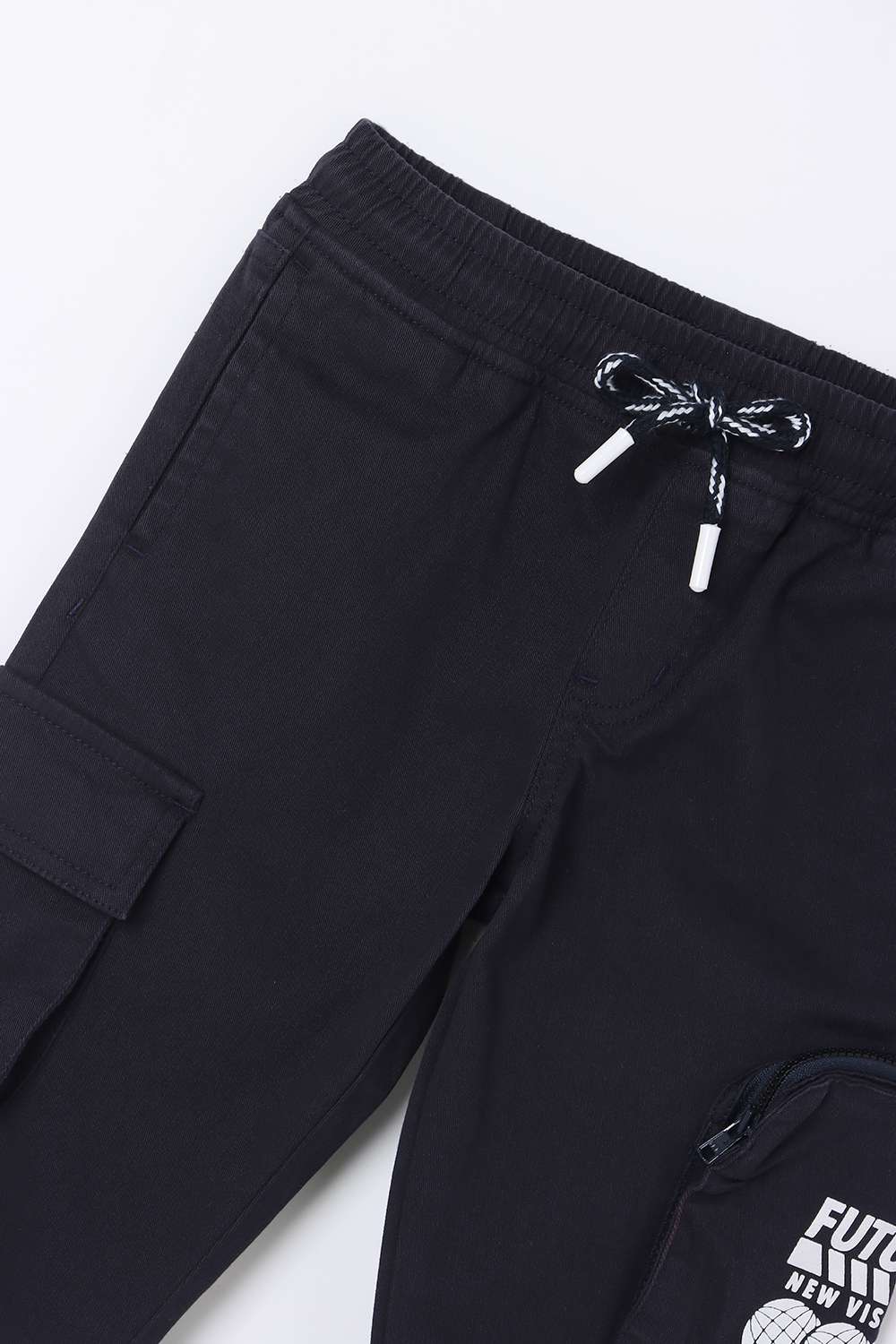 Solid-Cotton-Regular-Fit-Boy-s-Trousers