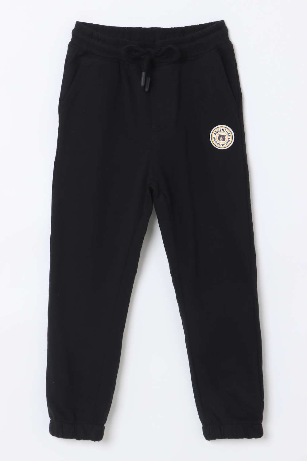 Solid-Cotton-Relaxed-Fit-Boys-Track-Pants