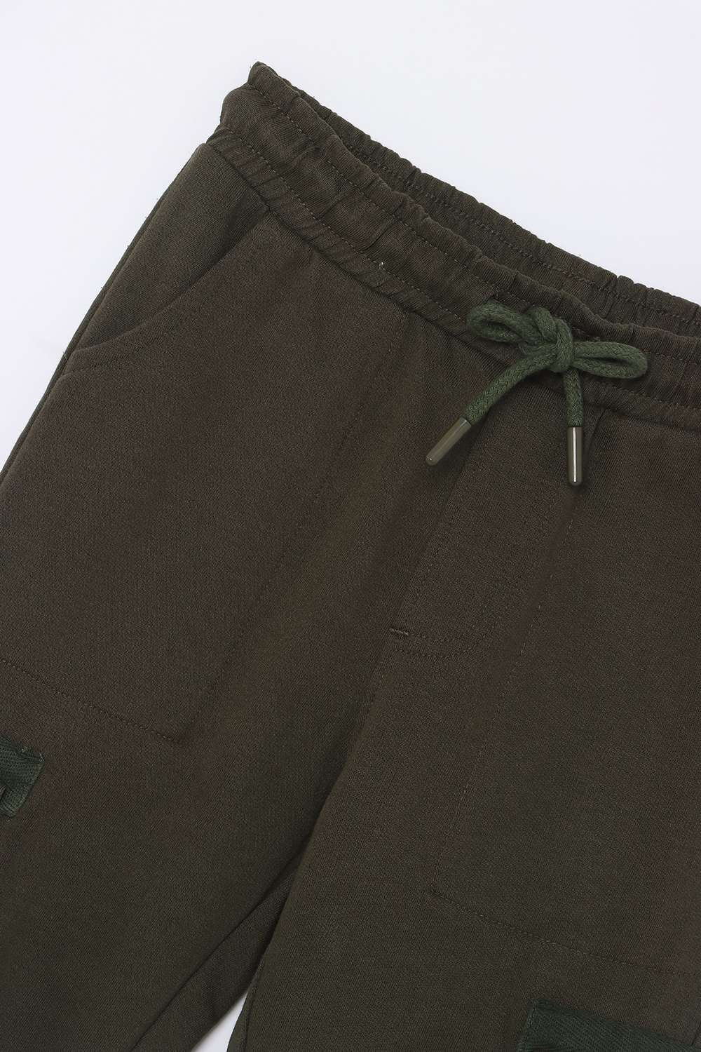 Solid-Cotton-Relaxed-Fit-Relaxed-Fit-Ankle-Length-Boys-Track-Pants