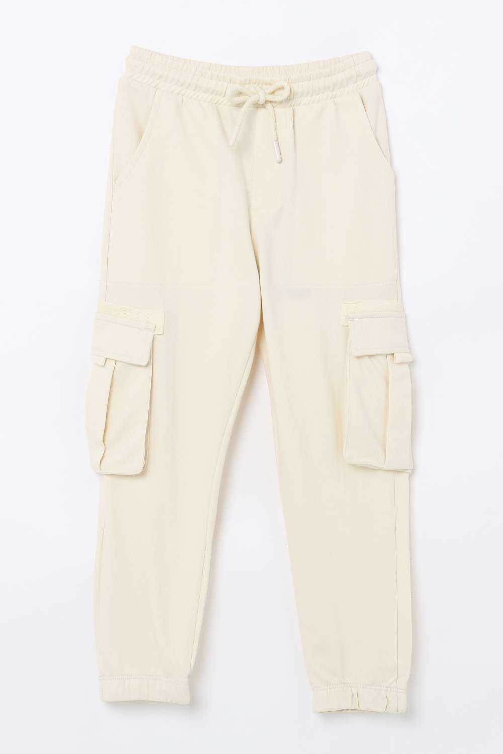 Solid-Cotton-Relaxed-Fit-Boys-Track-Pants