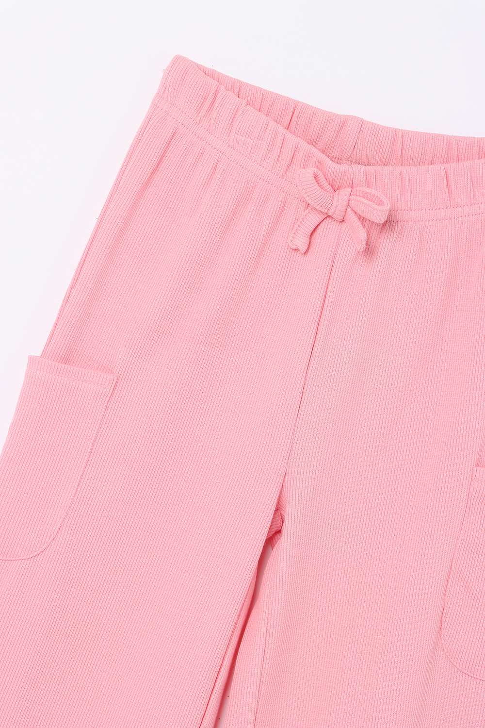 Blended-Fabric-Regular-Fit-Girls-Pants