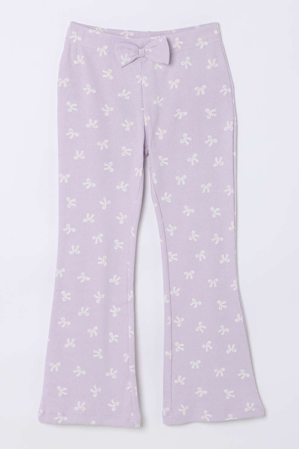 Printed-Blended-Fabric-Regular-Fit-Girls-Pants