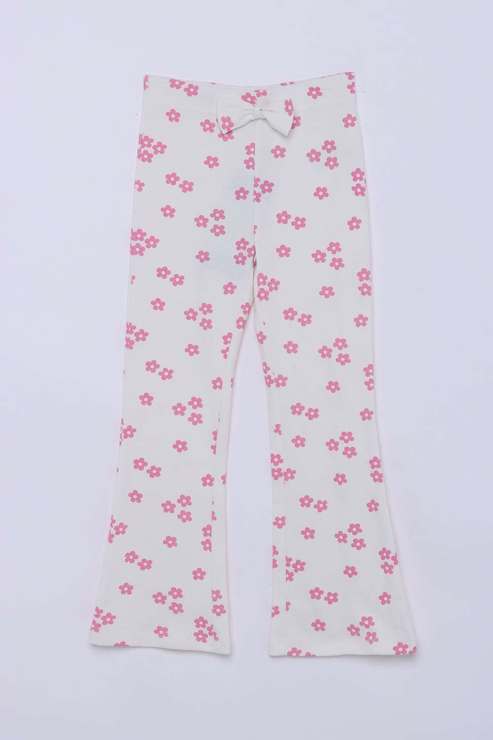 Printed-Blended-Fabric-Regular-Fit-Girls-Pants