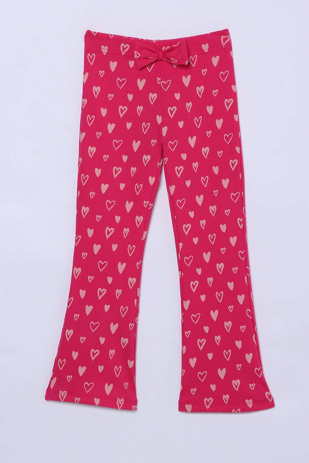 Printed-Blended-Fabric-Regular-Fit-Girls-Pants