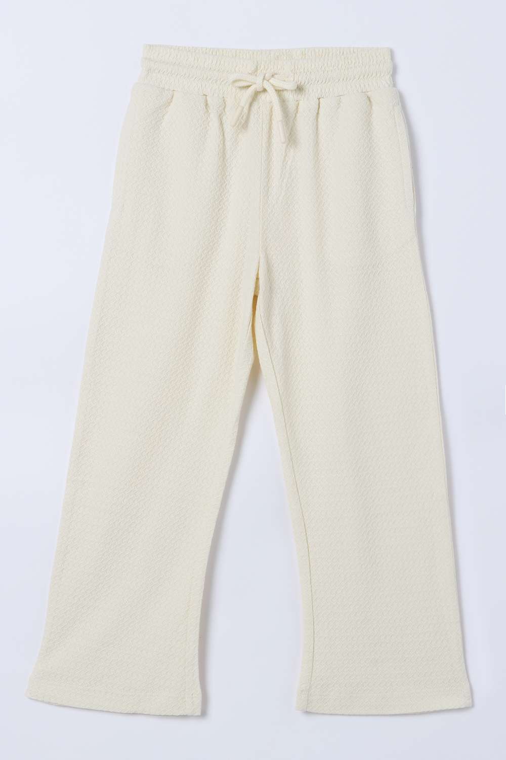 Blended-Fabric-Regular-Fit-Girls-Track-Pants