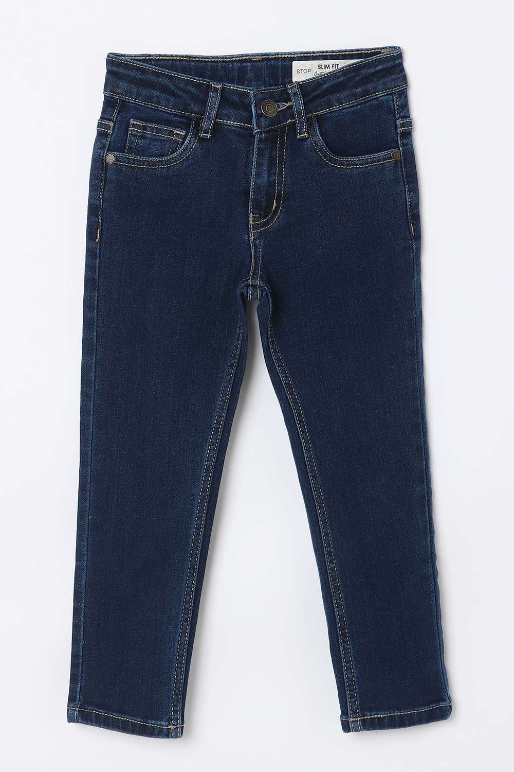 Solid-Denim-Slim-Fit-Girls-Jeans