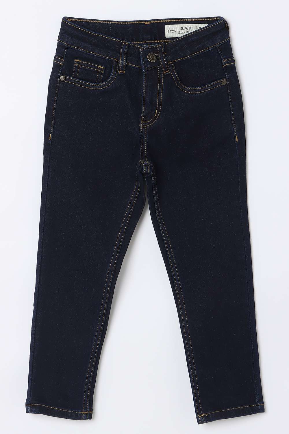 Solid-Denim-Slim-Fit-Girls-Jeans