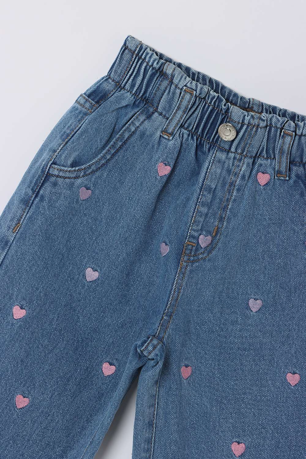Joy-Buddies-Embroidered-Denim-Straight-Fit-Girls-Paperbag-Denim