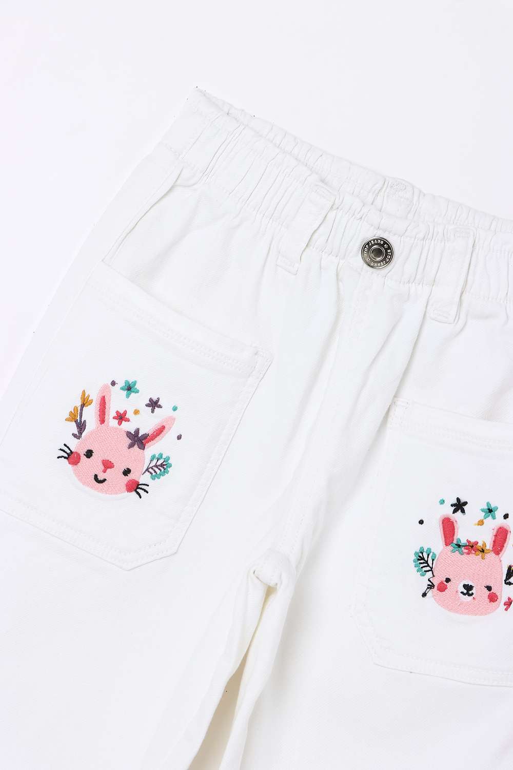 Solid-Cotton-Blend-Tapered-Fit-Girls-Jeans