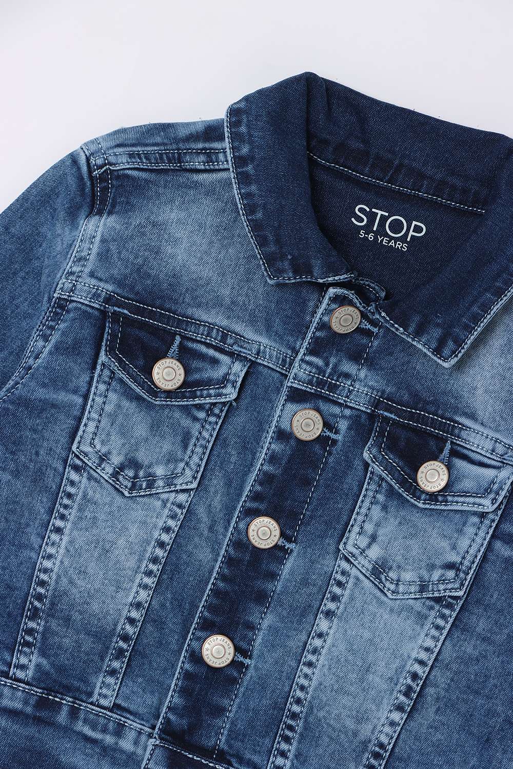 Blended-Fabric-Regular-Fit-Girls-Jacket