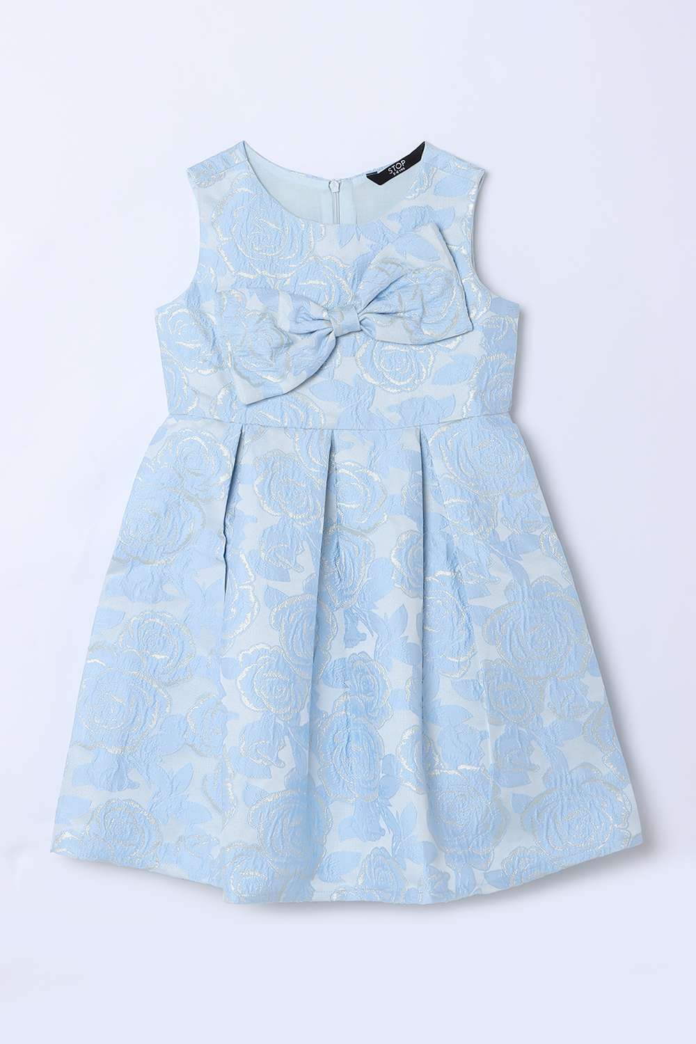 Blended-Fabric-Regular-Fit-Girls-Dress