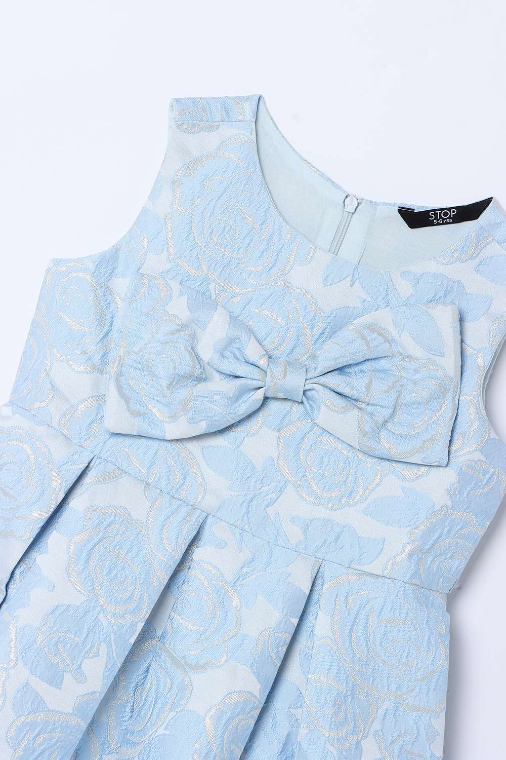 Blended-Fabric-Regular-Fit-Girls-Dress