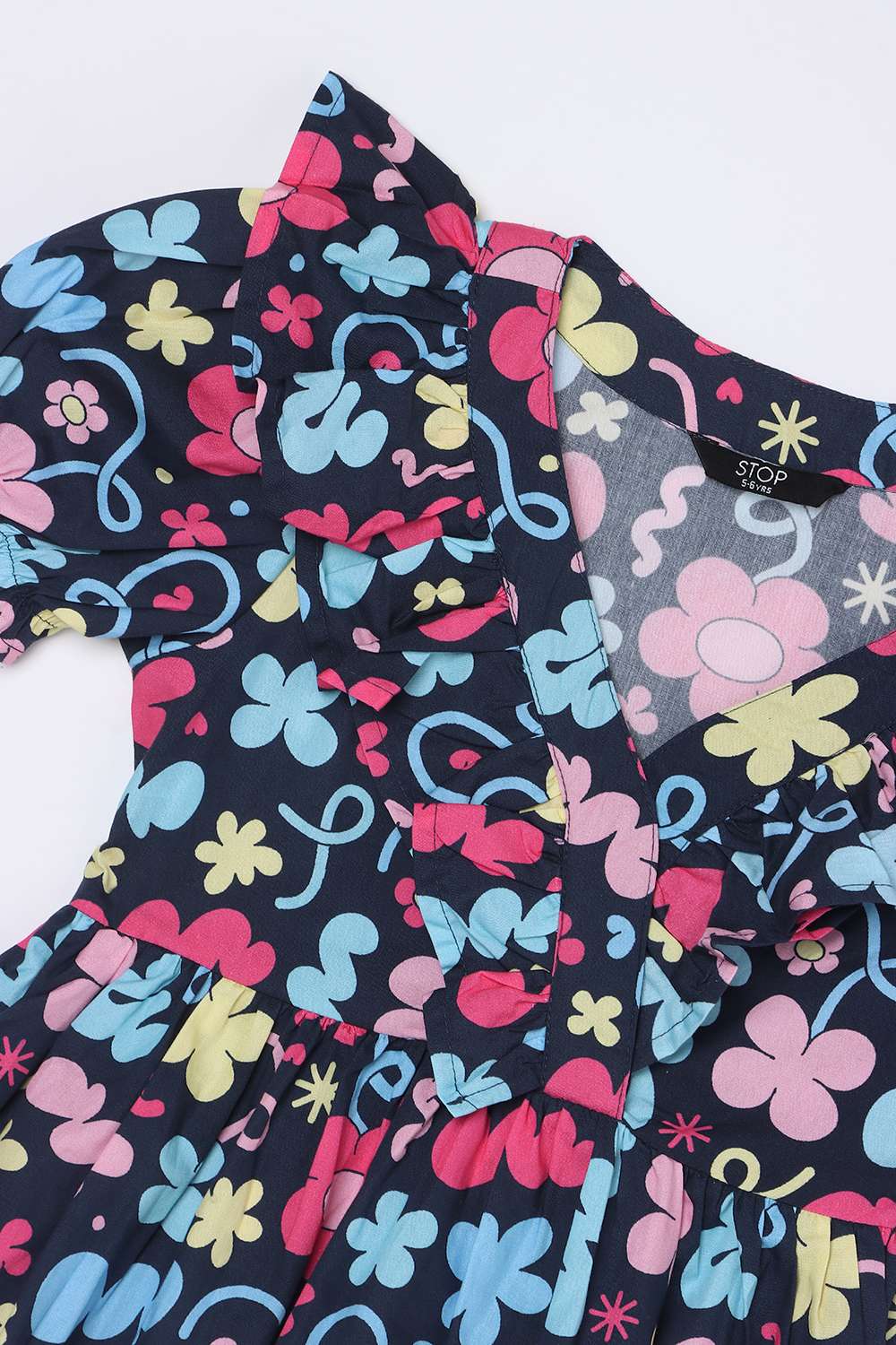 Printed-Cotton-Regular-Fit-Girls-Casual-Wear-Dress