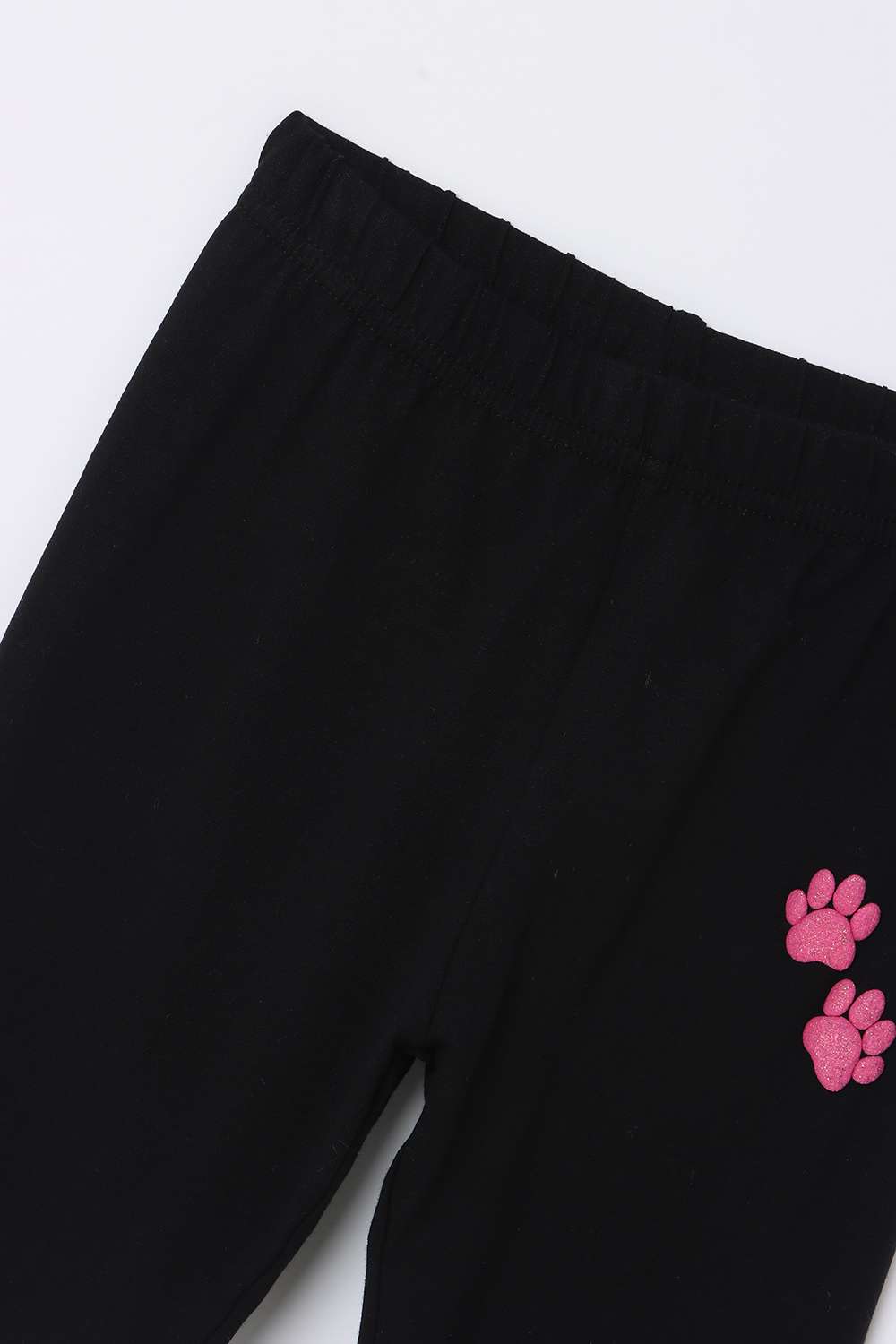 Solid-Cotton-Regular-Fit-Girls-Casual-Wear-Leggings