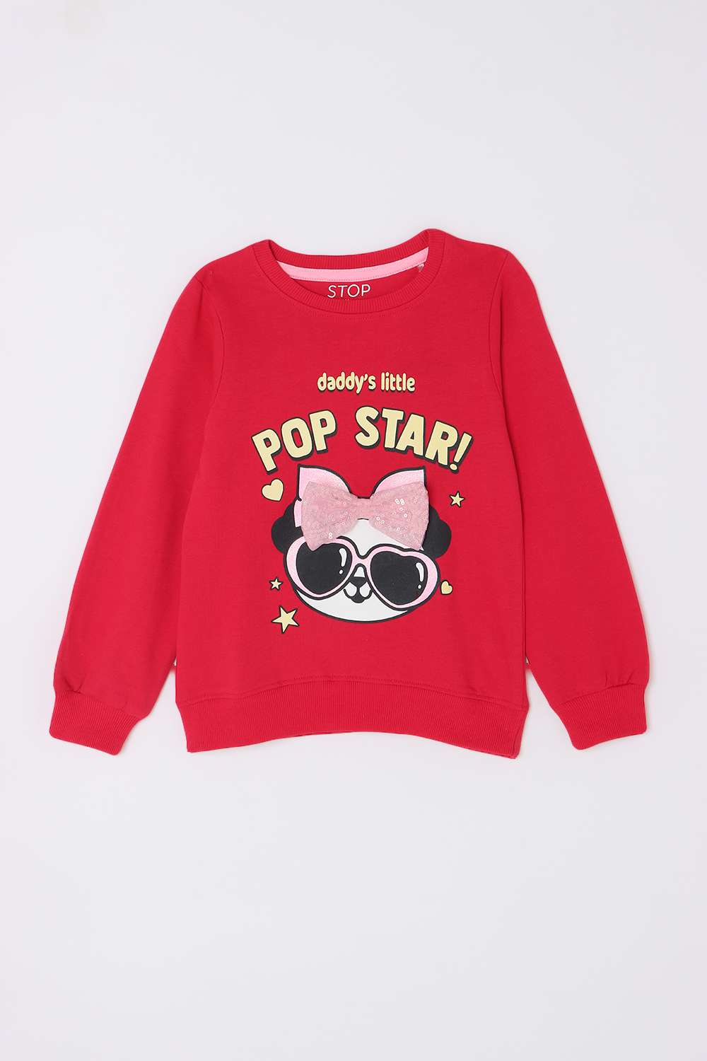 Character-Print-Round-Neck-Blended-Fabric-Boy-s-Casual-Wear-Sweatshirt