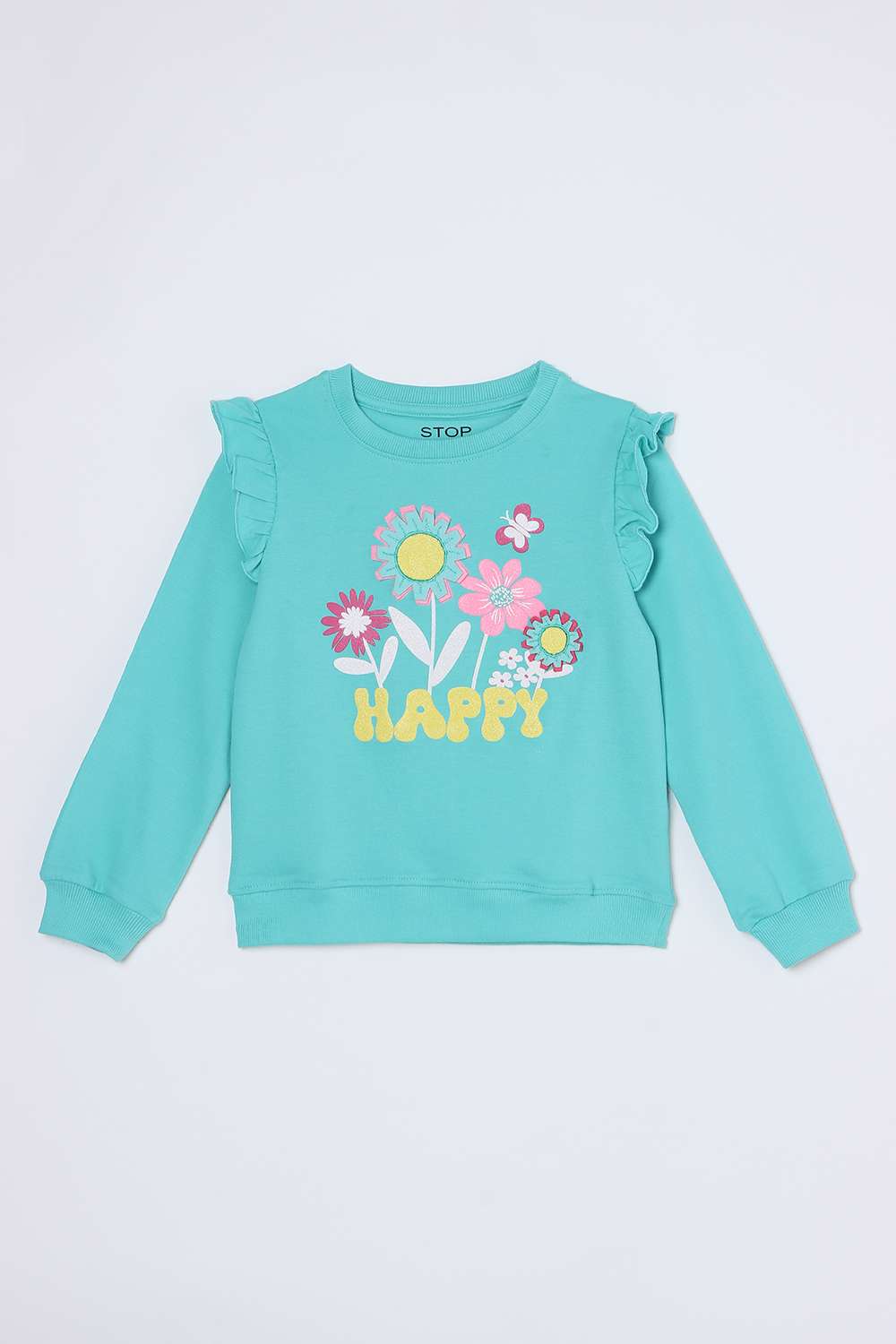 Graphic-Print-Cotton-Round-Neck-Girls-Sweatshirt