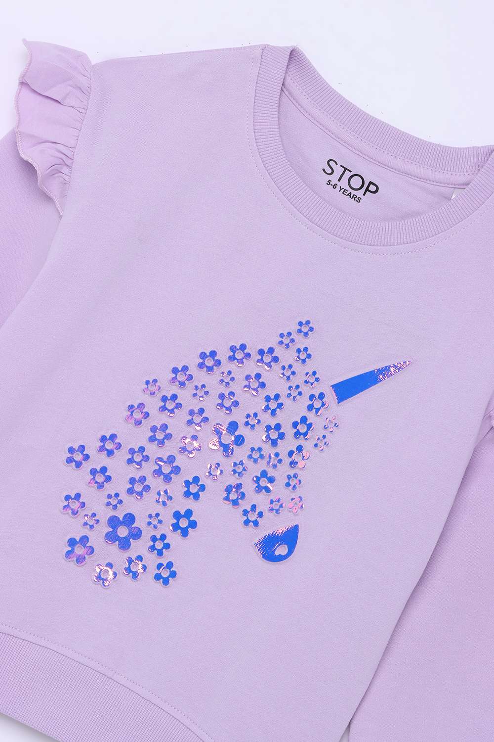 Graphic-Print-Cotton-Round-Neck-Girls-Sweatshirt