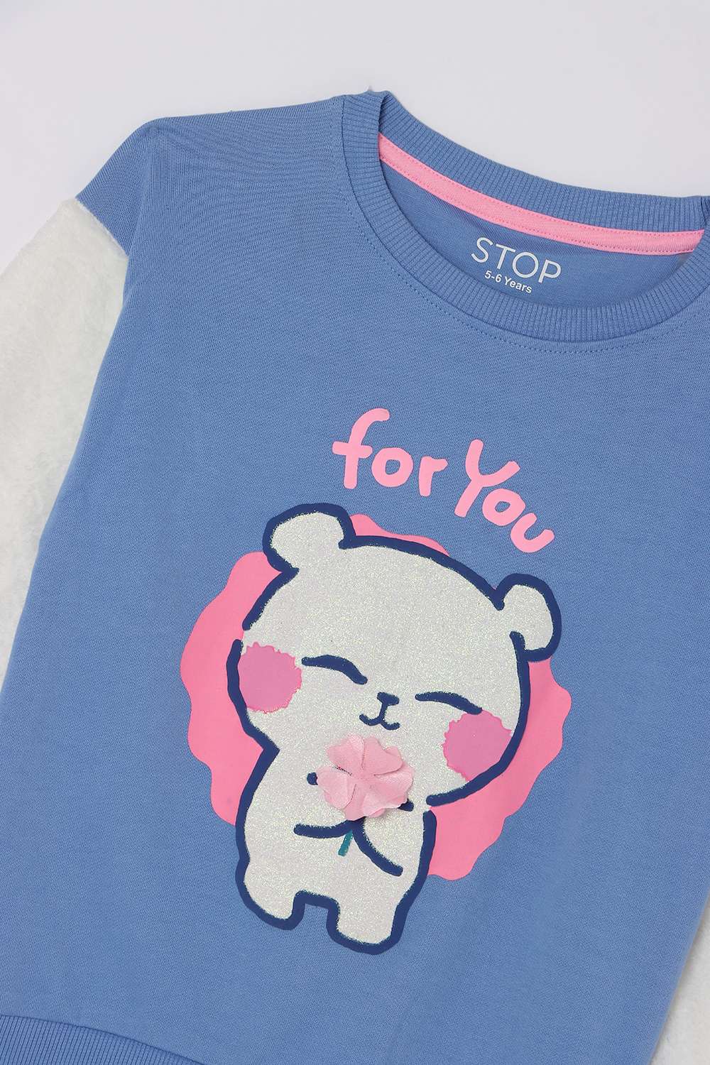 Graphic-Print-Round-Neck-Cotton-Girl-s-Casual-Wear-Sweatshirt