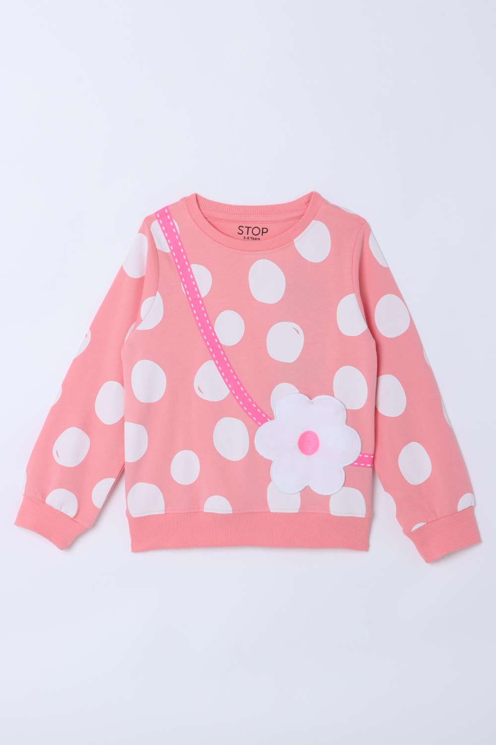 Printed-Cotton-Round-Neck-Girls-Sweatshirt