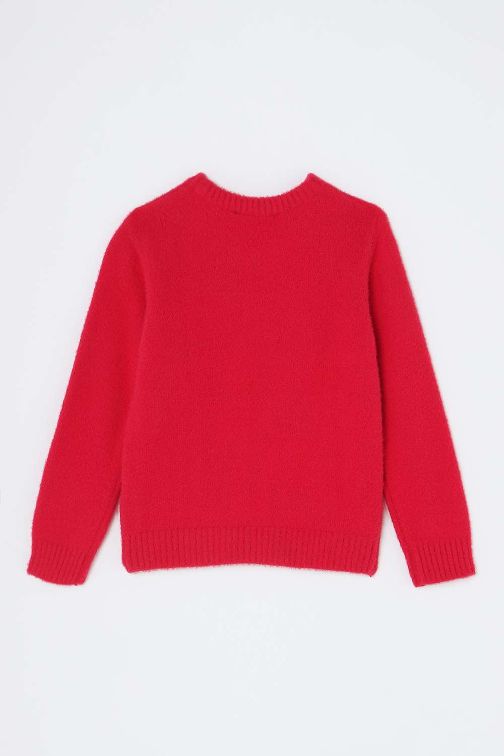 Embroidered-Blended-Fabric-Round-Neck-Girls-Winter-Wear-Sweater