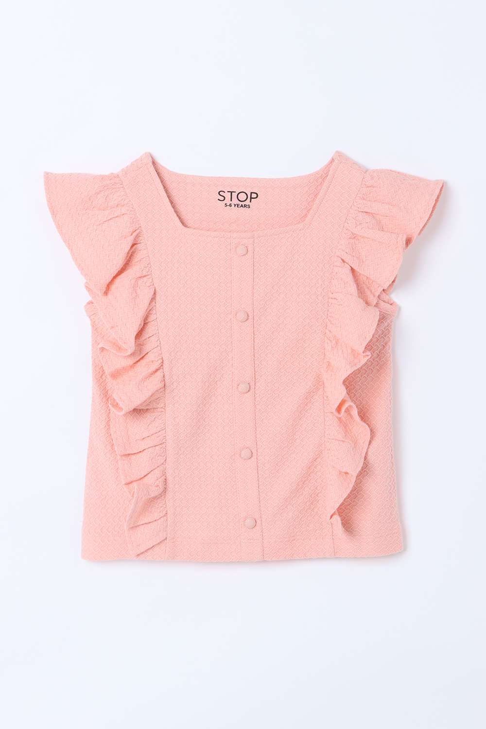 Solid-Cotton-Round-Neck-Girls-Casual-Wear-Top
