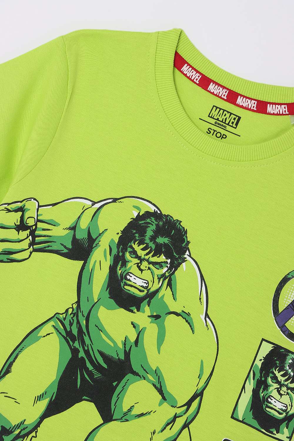 Solid-Blended-Fabric-Boys-Casual-Wear-T-Shirt