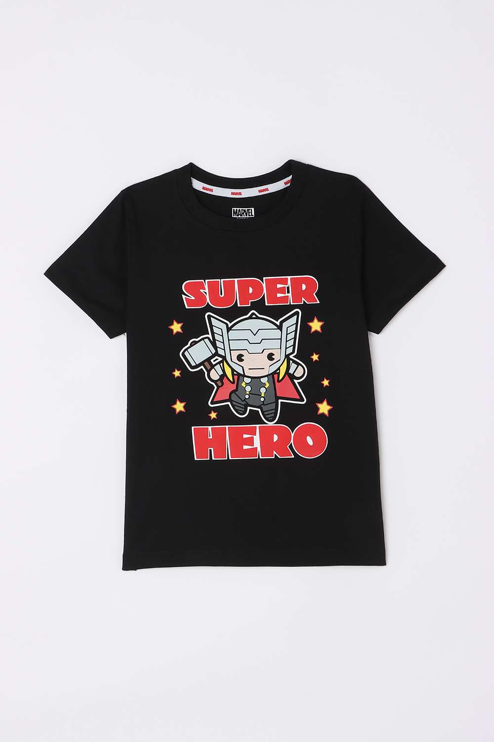 Graphic-Print-Cotton-Round-Neck-Boys-T-Shirt