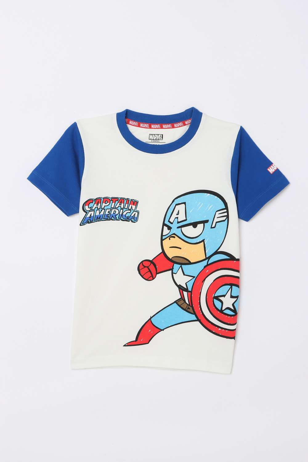 Blended-Fabric-Regular-Fit-Boys-T-Shirt