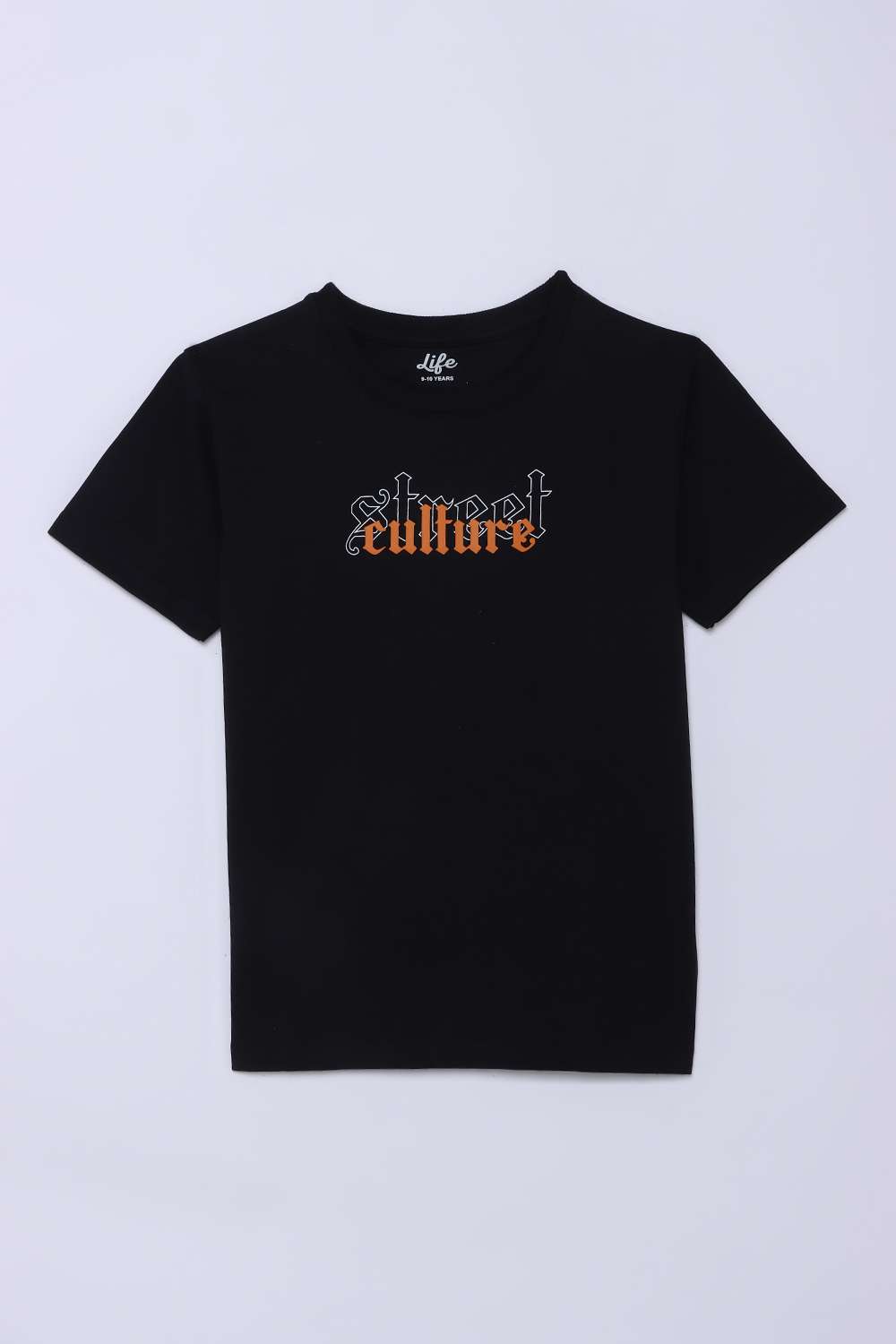 Solid-Cotton-Round-Neck-Boys-T-Shirt
